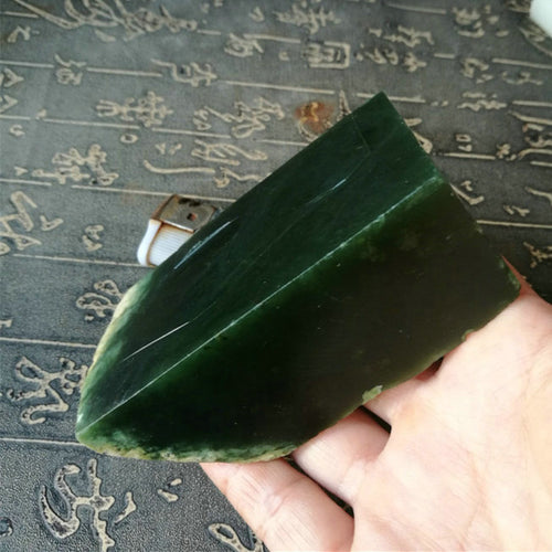 Natural jade rough Chinese Kunlun nephrite jade raw