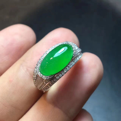 Natural Jade Ring Jadeite Ring