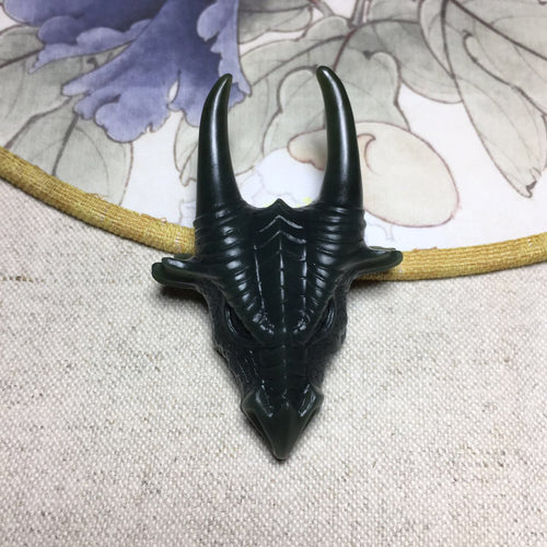 Natural jade carving nephrite collectibles Chinese Kunlun jade