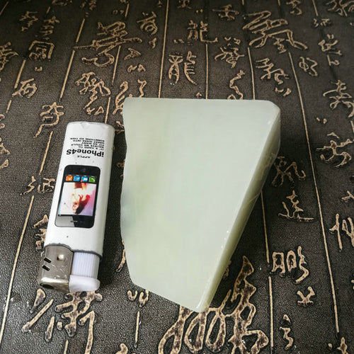 Natural jade rough nephrite raw stone Chinese Kunlun jade