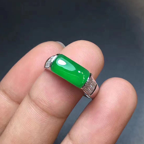 Natural Jade Ring Jadeite Ring