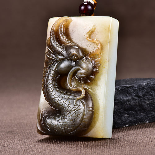 Natural jade carving Chinese Kunlun nephrite jade collectibles