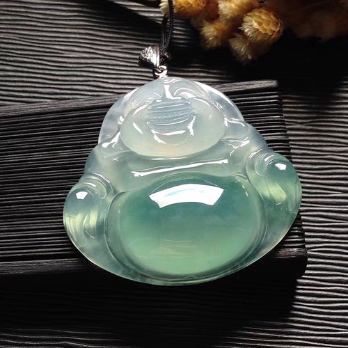 Natural Jade Pendant Jadeite Buddha Pendant