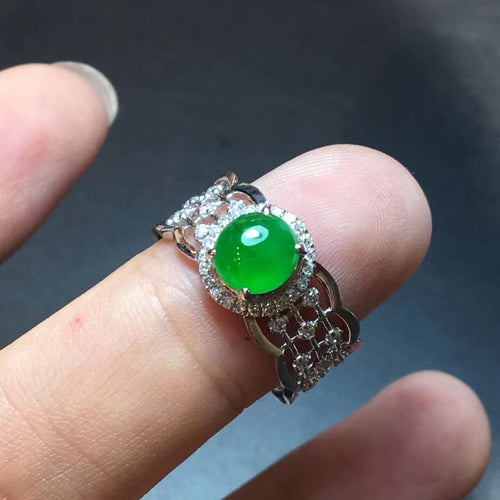 Natural Jade Ring Jadeite Ring