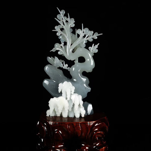 Natural jade rough Chinese Kunlun nephrite jade raw