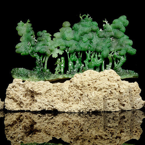 Natural jade carving Siberian nephrite jade collectibles