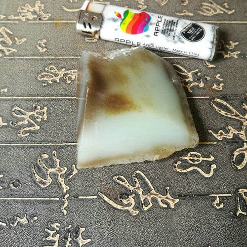 Natural jade rough Chinese Kunlun nephrite jade raw