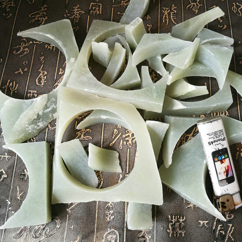 Natural jade rough Chinese Kunlun nephrite jade raw