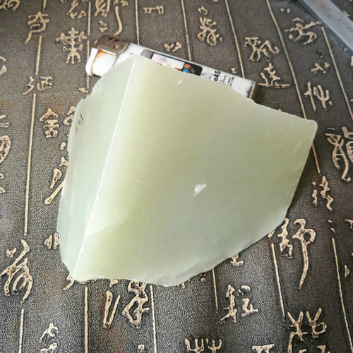 Natural jade rough Chinese Kunlun nephrite jade raw