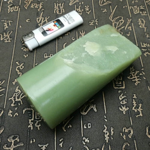 Natural jade rough nephrite raw stone Chinese Kunlun jade