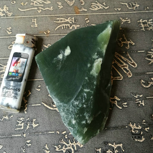 Natural jade rough Chinese Kunlun nephrite jade raw