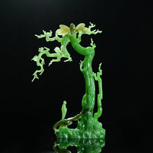 Natural jade carving Siberian nephrite jade collectibles