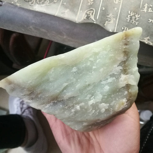 Natural jade rough Chinese Kunlun nephrite jade raw