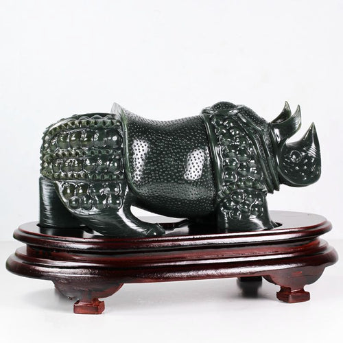 Natural jade carving nephrite collectibles Chinese Kunlun jade