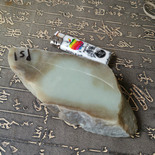 Natural jade rough Chinese Kunlun nephrite jade raw