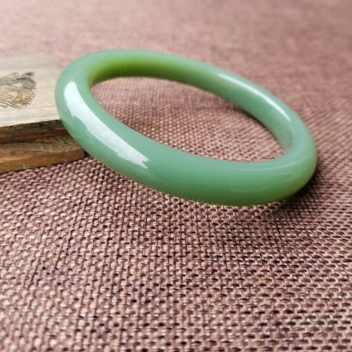 Natural Jade Bangle Russian Siberian jade Bangle
