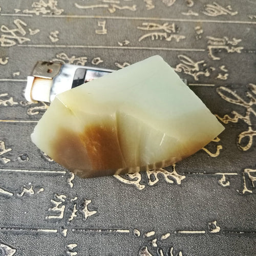 Natural jade rough Chinese Kunlun nephrite jade raw