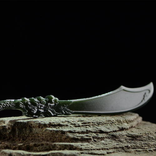 Natural jade carving nephrite collectibles Chinese Kunlun jade