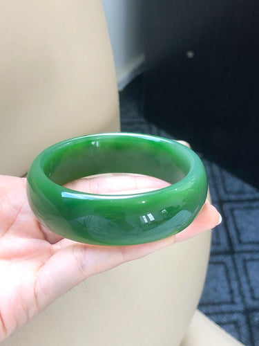 Natural Jade Bangle Nephrite Bangle