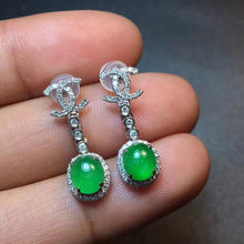 Natural Jade Earrings Jadeite Earrings