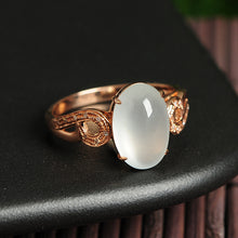 Natural Jade Ring Jadeite Gold Ring RG40