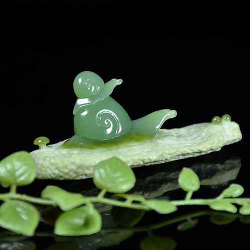 Natural jade carving nephrite collectibles Chinese Kunlun jade
