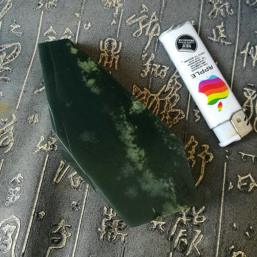 Natural jade rough Chinese Kunlun nephrite jade raw