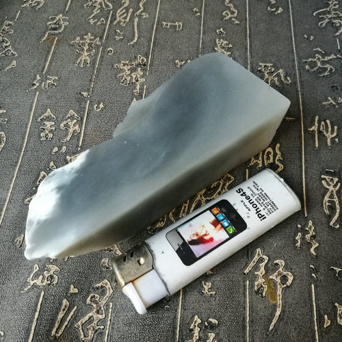Natural jade rough nephrite raw stone Chinese Kunlun jade