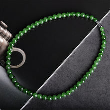 Natural Jade Necklace Nephrite Necklace