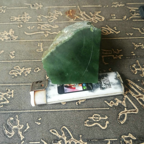 Natural jade rough Chinese Kunlun nephrite jade raw
