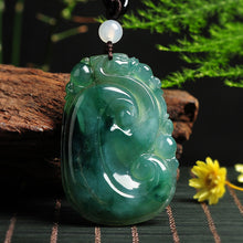 Natural jade pendant Ruyi jadeite jade pendant necklace
