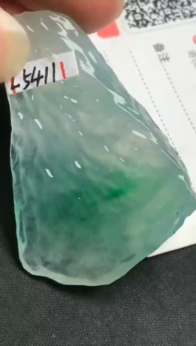 Natural Jade Rough Jadeite Raw (14.5g,45X29X7.8mm)