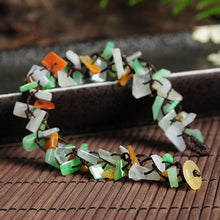 Natural jade jadeite bracelet mixed colors wholesale