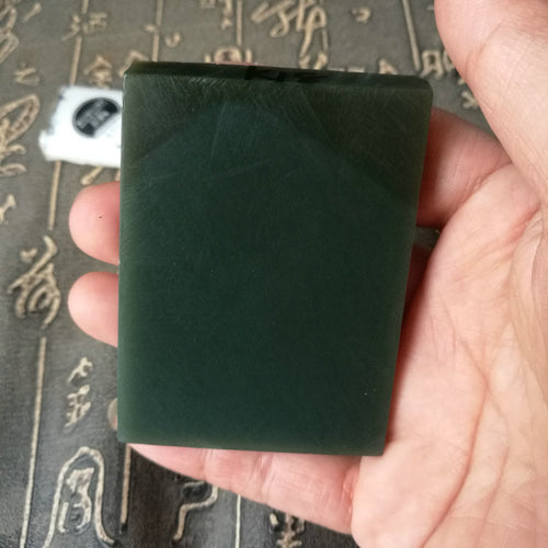 Natural jade rough Chinese Kunlun nephrite jade raw