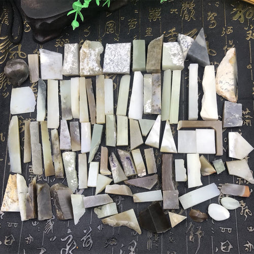 Natural jade rough Chinese Kunlun nephrite jade raw
