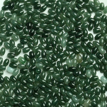 Natural jade jadeite beads dark green wholesale