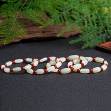 Natural jade nephrite red agate bracelet wholesale
