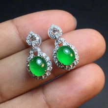 Natural Jade Earrings Jadeite Earrings