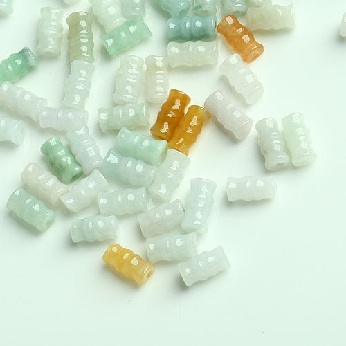 Natural jade jadeite beads mixed colors wholesale