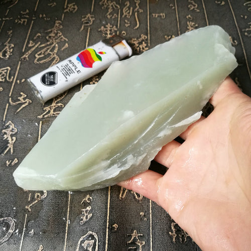 Natural jade rough Chinese Kunlun nephrite jade raw