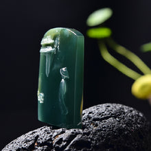 Natural jade jadeite carving collectibles homecoming