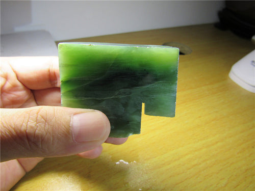 Natural jade rough nephrite raw stone Russia Siberian jade
