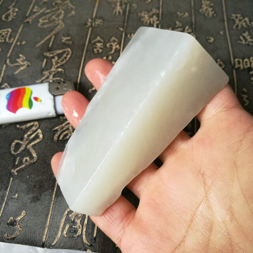 Natural jade rough Chinese Kunlun nephrite jade raw