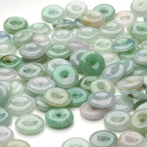 Natural jade jadeite beads mixed colors wholesale