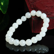 Natural jade white nephrite bracelet wholesale