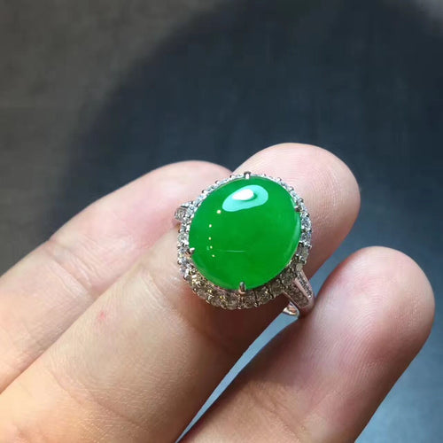 Natural Jade Ring Jadeite Ring