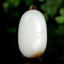 Natural jade carving nephrite collectibles Chinese Hetian jade