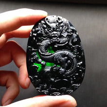Natural Jade Pendant Jadeite Dragon Pendant