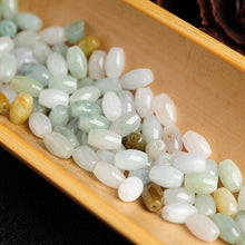 Natural jade jadeite beads mixed colors wholesale