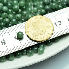 Natural jade jadeite beads grey green colors wholesale